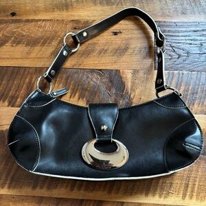 Guess Y2K Vintage Shoulder Bag Black